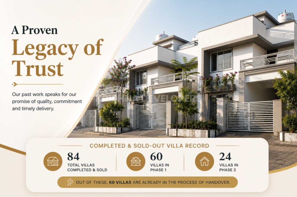 trusted real estate developer completed villas in Phulnakhara