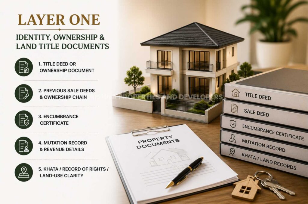 homebuyers verifying documents before site visit in Bhubaneswar