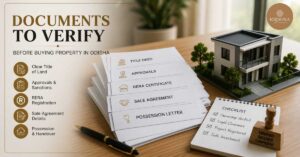 property documents checklist for homebuyers in Odisha