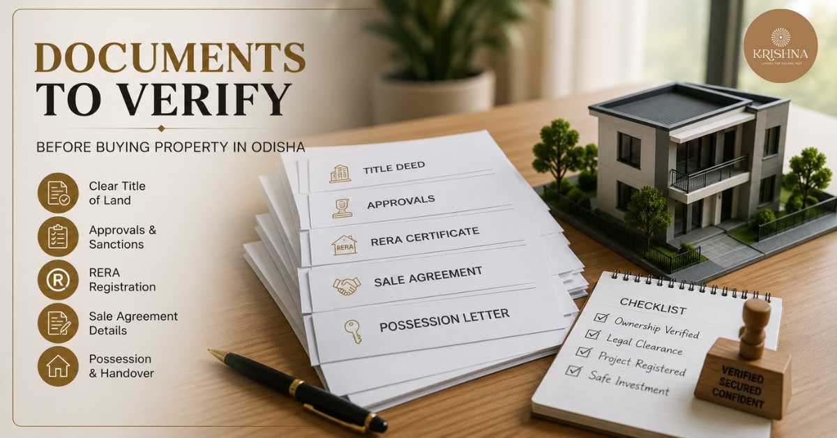 property documents checklist for homebuyers in Odisha
