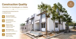 construction quality checklist for homebuyers in Odisha