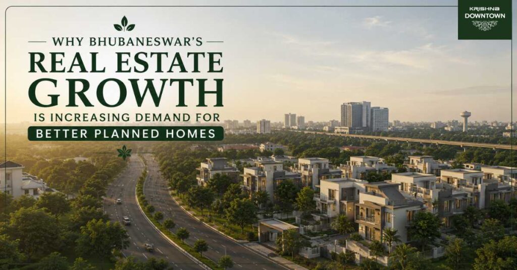 Bhubaneswar real estate growth increasing demand for better planned homes near Phulnakhara